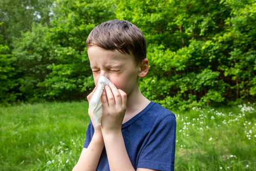 Child Sneezing